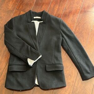 Olivia Moon Black Women's Blazer Jacket Petite Size XS